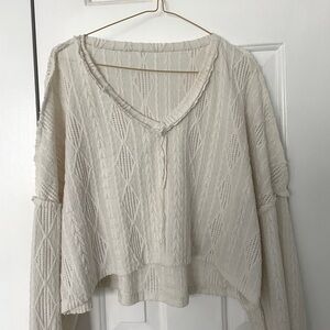 Boho Long sleeve— Size S— Oversized